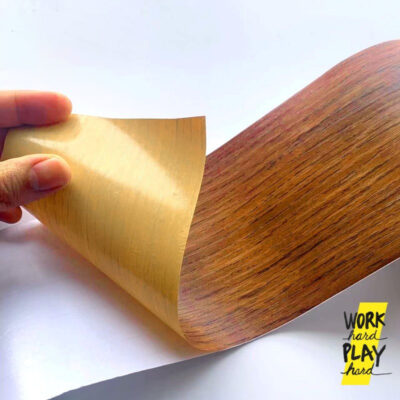 สติกเกอร์ลายไม้