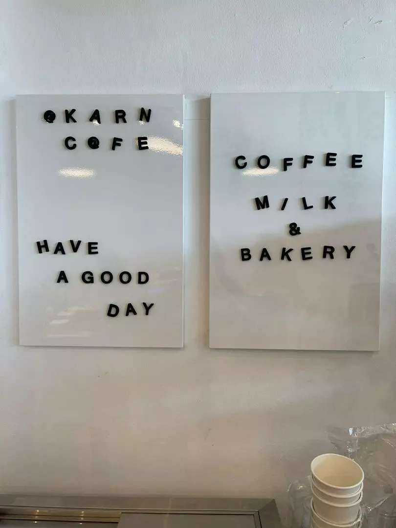 แม่เหล็กตัวอักษร สีดำ บนบอร์ดเมนูร้านกาแฟ รีวิวจากลูกค้า CK0001