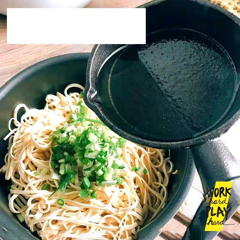 WHPH shop กระทะทอดไข่ดาว Sauce Pan 10/15cm กระทะเหล็กหล่อ ด้ามไม้จริง คุณภาพงานส่งออก ขายบน Amazon - Image 7