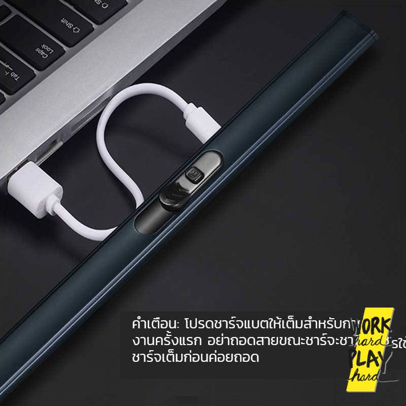 WHPH shop ที่จุดเทียนหอม USB ชาร์จไฟได้ ปลอดภัยไม่ต้องใช้แก๊ส ไฟแช็คไฟฟ้า คุณภาพงานส่งออก Amazon - Image 5