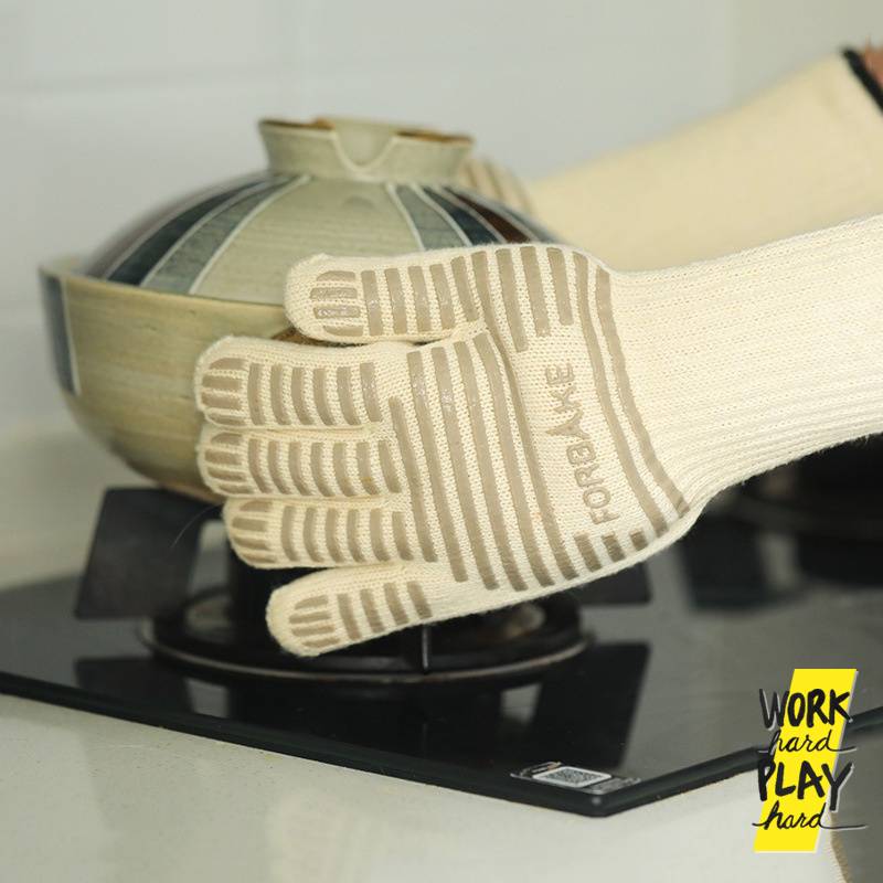 WHPH shop ถุงมือกันความร้อน FORBAKE ทนได้ถึง 260 องศา คุณภาพงานส่งออก ขายบน Amazon อเมริกาและยุโรป - Image 3