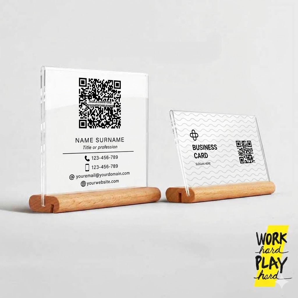 WHPH shop ป้ายราคา ป้ายฐานไม้ ป้ายอะคริลิค ป้ายตั้งโต๊ะ สไตล์ MUJI minimal - Image 7