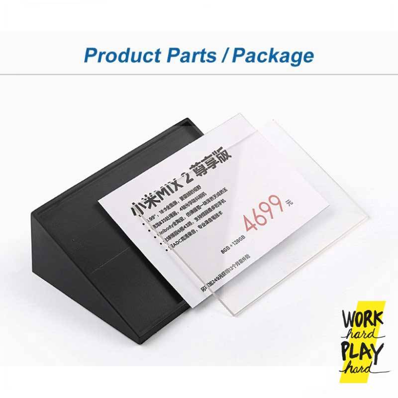 WHPH shop ป้ายราคา ป้ายราคาสินค้า สไตล์ MUJI minimal ป้ายราคาเครื่องประดับ ป้ายราคาเสื้อผ้า - Image 4