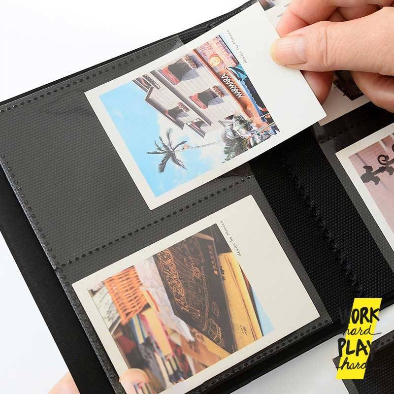 WHPH shop อัลบั้มรูปโพลารอยด์ 2x3 นิ้ว แบบสอด 64 รูป อัลบั้มใส่รูป minimal สีเรียบ คุณภาพงานส่งออก - Image 8