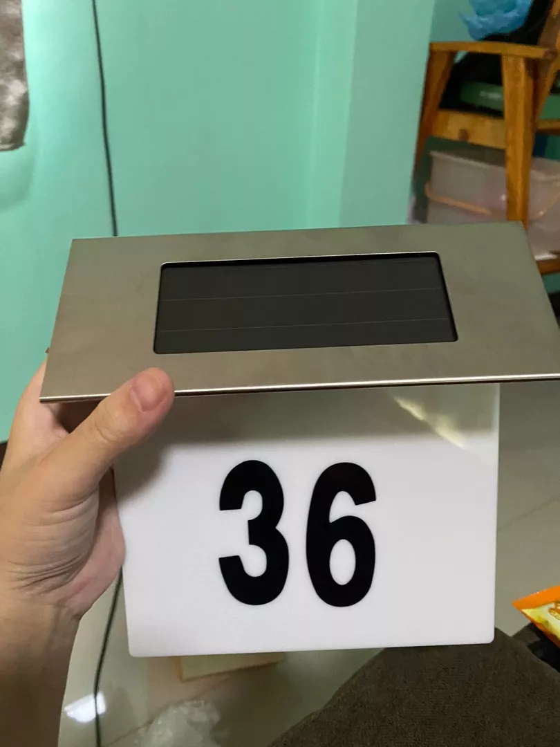ป้ายบ้านเลขที่ LED รีวิวจากลูกค้า WHPH Shop